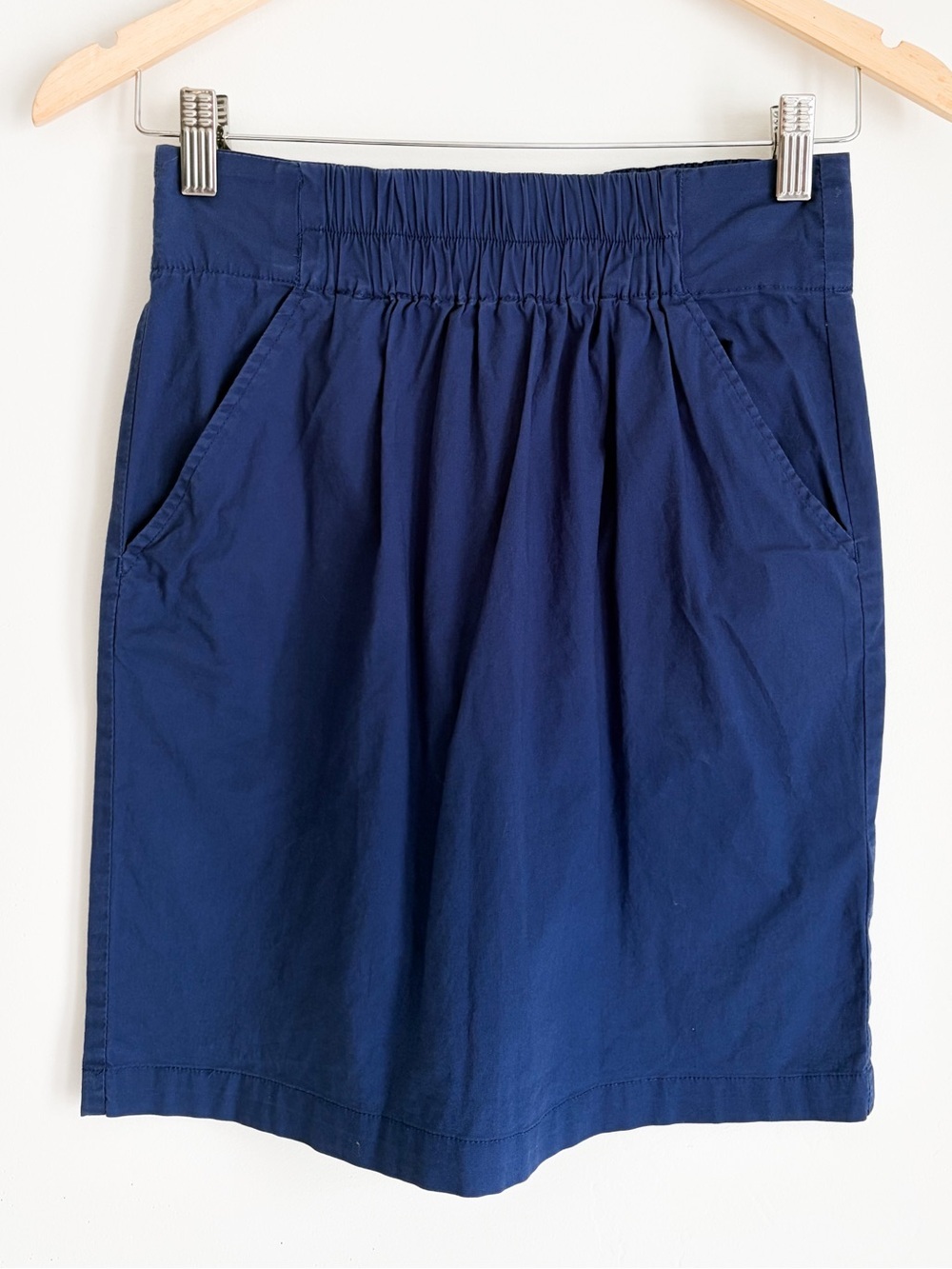 Dynamite Blue Pocket Cotton Blend Mini Skirt - Size XS